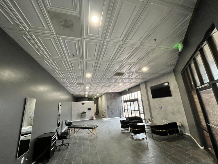 Completed lighting work at Dim Light Studio