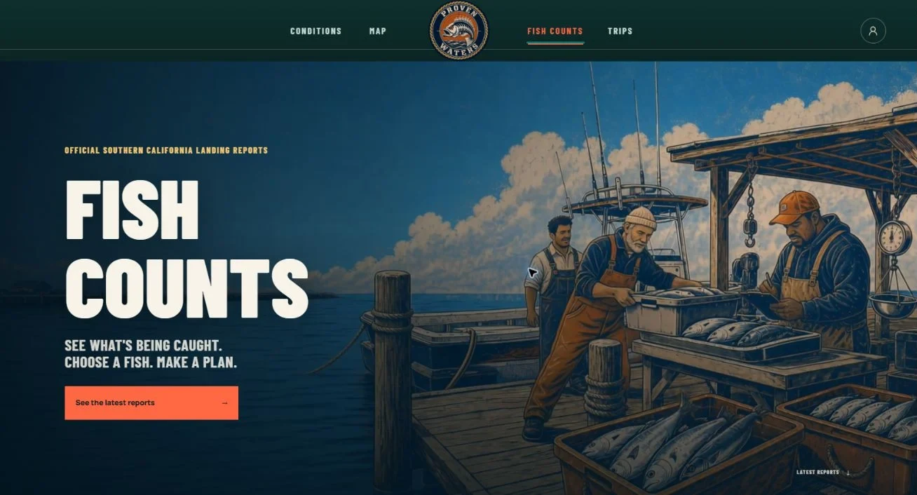 Proven Waters reported fish counts experience